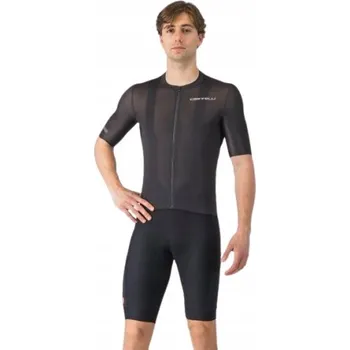 Cyklistické kalhoty Kraťasy cyklistické Castelli Unlimited Endurance černé XL