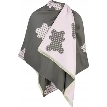 Šála Agrafka šála šedá 190 cm - žena