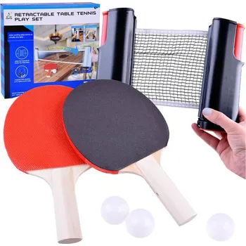 Pingpongová pálka Přenosná sada na stolní tenis Ping Pong SP0637