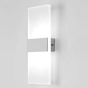 Nástěnné svítidlo LED KINKIET VNITŘNÍ, NÁSTĚNNÉ SVÍTIDLO 12W 4000K BÍLÁ