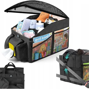 Organizér do auta SKLÁDACÍ ORGANIZÉR DO AUTA, BOX DO KUFRU, TAŠKA DO AUTA