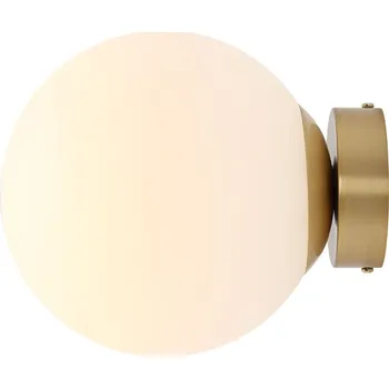 Nástěnné svítidlo Nástěnné svítidlo Aldex bílé, zlaté E27 60 W