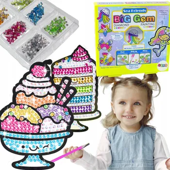 kreativní sada Diamantové Vyšívání Kreativní Sada Samolepky