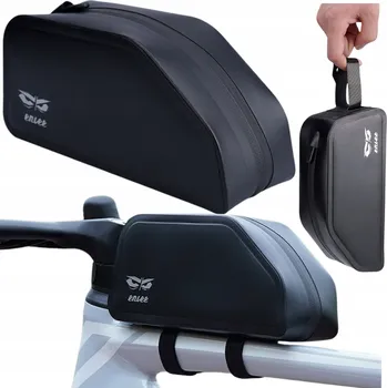 brašna na kolo Taška ENLEE na kolo, voděodolná, lehká brašna na rám MTB, pevná, OBJEMNÁ, 1,5L