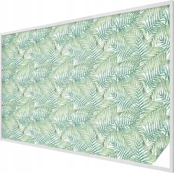 Okenní dekorace Samolepicí okenní Fólie Mléčně dekorativní zelená kapradina 200x146 cm