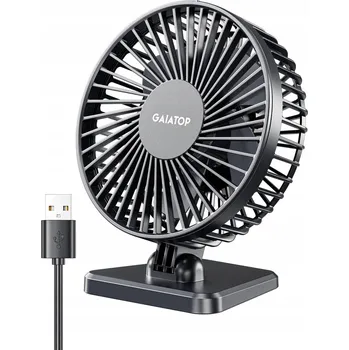 Domácí ventilátor Mini ventilátor Gaiatop TF30, černý