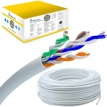 Síťový kabel Síťový kabel kroucená dvoulinka 100M Extralink CAT5E UTP