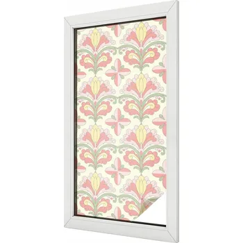 Okenní dekorace Fólie s s potiskem Rostlinná elegance 50x100