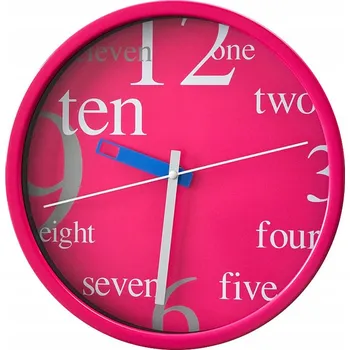Hodiny Nástěnné hodiny Perfect růžové 25 cm