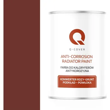 barva na kov Barva pro radiátory Antikorozní Odolná 1L Saténová barva Třešňová RAL3009