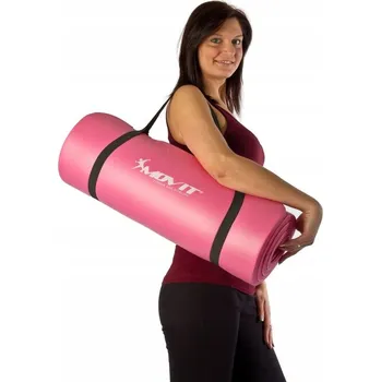 podložka na cvičení Podložka na cvičení Movit 183 cm x 60 cm růžová