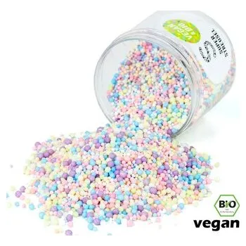 Přisada na vaření a pečení Cukrové zdobení 90g perličky pastelové CandyFloss - Super Streusel