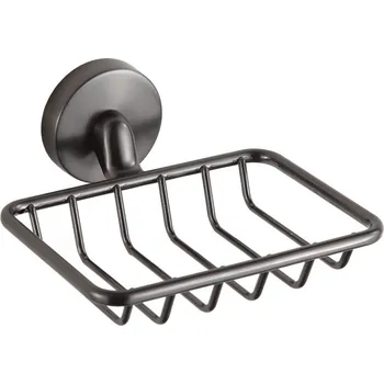 Mýdlenka Mexen Remo mydelnička, kartáčovaná šedá zbraň - 7050751-66 Nádoby na mýdlo