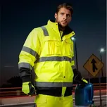 Reflexní bunda ARDON HOWARD žluto-černáS