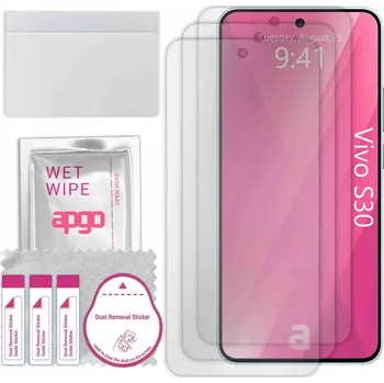 Pouzdro na mobilní telefon 3x Fólie pro ochranu displeje Vivo S30