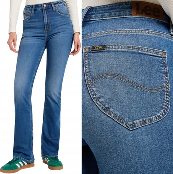 Dámské džíny Džíny Lee Breese Bootcut 112356747 Střední Pas Šířka 26 / Délka 31