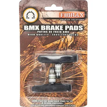 Brzda na kolo Brzdové destičky Fibrax ASH295 U-brake pro BMX kola s rozšířeným ráfkem