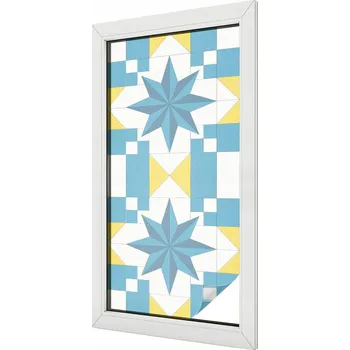 Okenní dekorace Hotová mléčná Fólie 100 x 50 cm