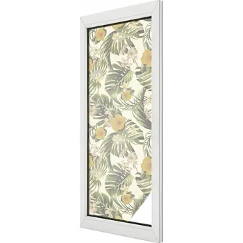 Okenní dekorace Fólie na sklo Okno Dýha Balkon Tropický motiv 50x146