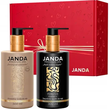 Péče o ruce JANDA PREMIUM SPA Sada: Krém na ruce a mýdlo na ruce v dárkové krabičce