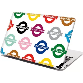 samolepka Sablio Samolepka na notebook Metro - 29x20 cm