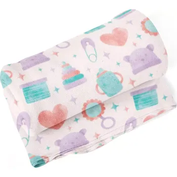 deka Sablio Deka Chrastítko a čepičky - 150x120 cm