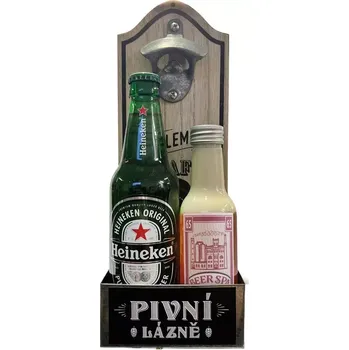 Kosmetická sada Bohemia Gifts Pivní dárkový box s otvírákem a koupelovou pěnou