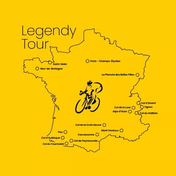 Tričko Ikonická Tour de France XL