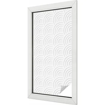 Okenní dekorace Hotová mléčná Fólie 100 x 50 cm