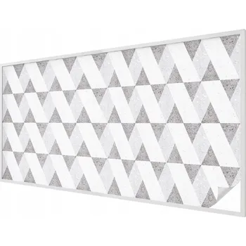 Okenní dekorace Samolepicí mléčná okenní Fólie dekorativní dýha, šedé trojúhelníky 200x100