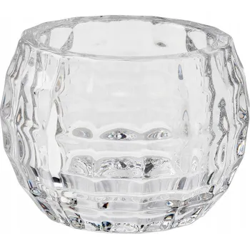 Svícen IKEA FROJDA Svícen na čajové svíčky, sklo čiré, 6 cm