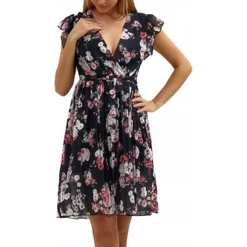 Dámské šaty Koktejlové šaty s D-look nad kolena, velikost XXL