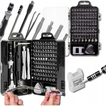 Šroubovák DIGITUS Sada bitů + precizní šroubovák, 115 kusů