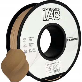 Filament Profesionální LAB PLA filament Dřevo / Wood 1 kg netto 1,75 mm Imitace Dřeva