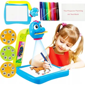 Projekční technika Projektor na kreslení + FIXY + LAMPIČKA + fixy