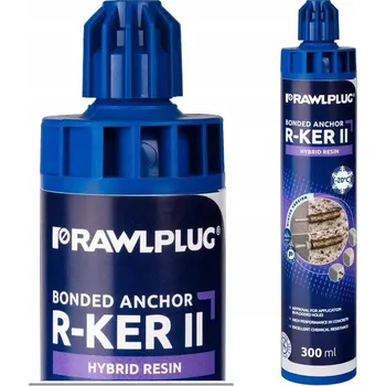 chemická kotva RAWLPLUG HYBRIDNÍ CHEMICKÁ KOTVA R-KER-II 300ML 1 KS + 2x MÍCHADLO