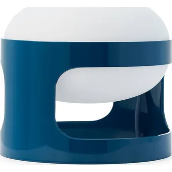 Lampička Kartell stolní lampa KD28, petrolejová, Ø 25 cm, E14-LED petrolová, bílá 1 x 5 W LED - Doprava zdarma