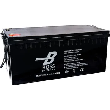Autobaterie Baterie BOSS Deep Cycle GEL 12V 200Ah DG12-200