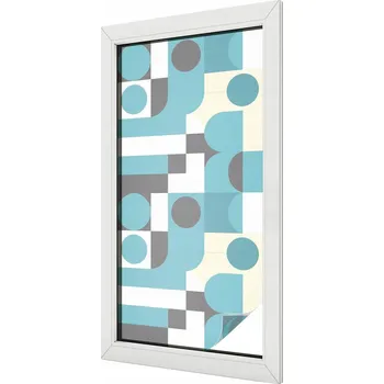 Okenní dekorace Hotová mléčná Fólie 100 x 50 cm