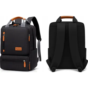 Městský batoh Školní batoh 101 Dalmatians K&M s více přihrádkami, černý, 20 l