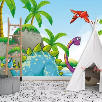 Tapeta Sablio Tapeta Dinosauři 3 - 125x75 cm