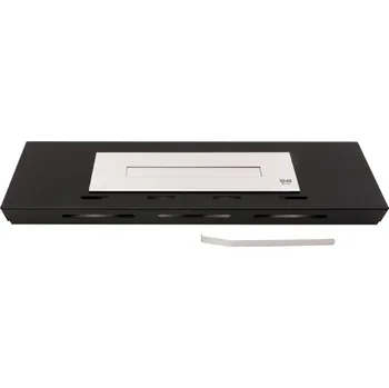 Krbová vložka Bio krbová vložka Kratki Mila 80x5x26 cm černá