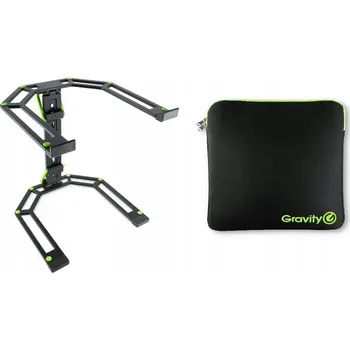 IP kamera Stojan pro notebook/mixážní pult, 8 kg, Gravity LTS01B-SET1