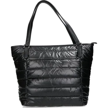 Kabelka ETIMEĒ dámská stylová kabelka přes rameno - černá