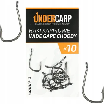 Rybářský háček Háčky zemní s otřepem Undercarp Wide Gape Choddy 10 ks