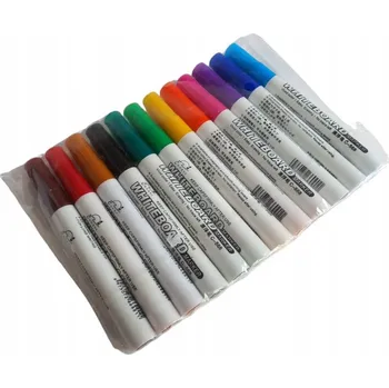 Akvarelové Fixy na tabuli 12 Ks fixy