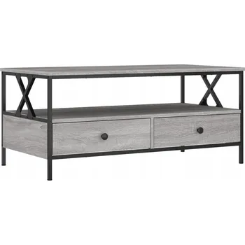 Obývací pokoj VidaXL Konferenční stolek, šedý dub sonoma, 100x51x45 cm