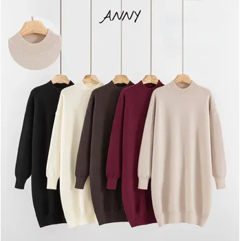 Dámské šaty Šatovka/tunika úplet 1129 barva: bílá-smetanová, velikost: S/M