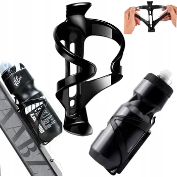 Košík na láhev Košík na lahev na pití Uniwersalny Koszyk uchwyt na lahev na pití BUYPRO Košík na lahev na pití černý