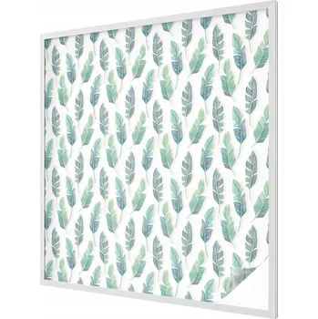 Okenní dekorace Fólie Ozdobná dýha na okno Samolepicí Tropické listy 100x100